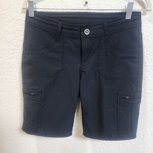 Kuhl black shorts size 4